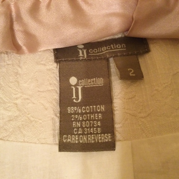 ij collection cream color Button up Pea Coat - Picture 3 of 12